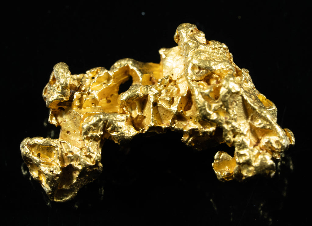 #1129 Natural Gold Nugget Australian 13.73 Grams Genuine