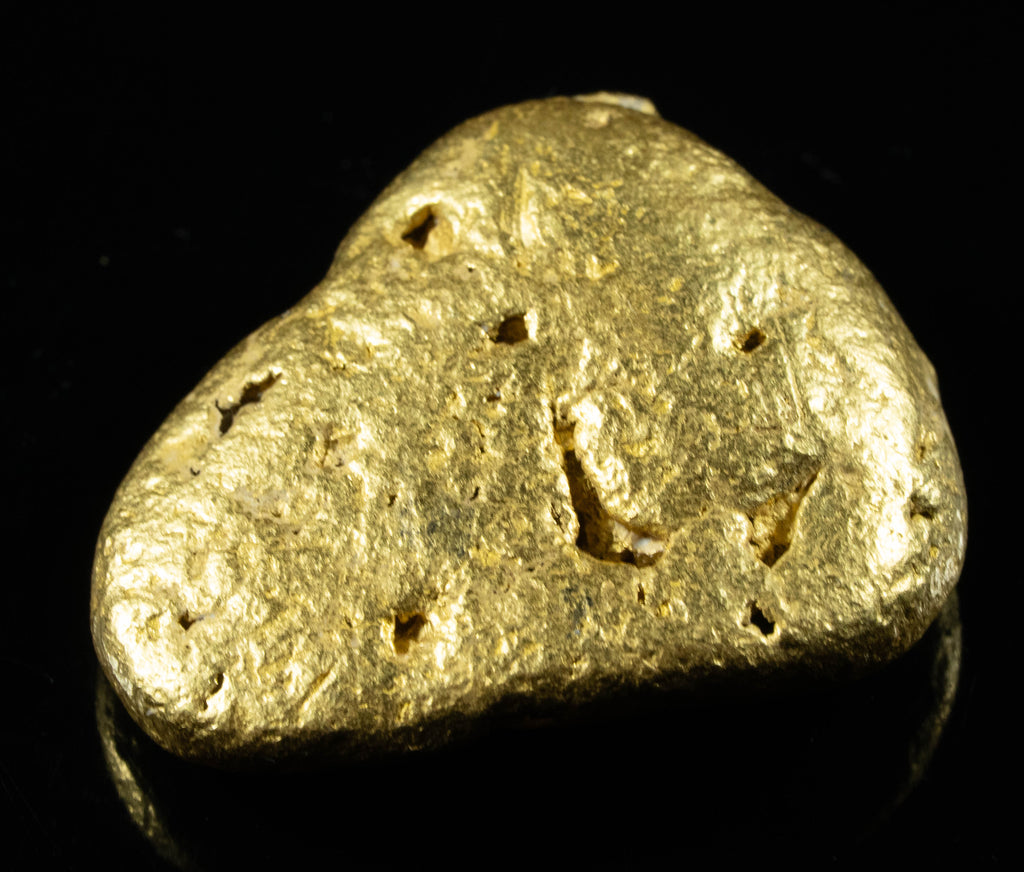 #1202 Natural Gold Nugget Australian 48.68 Grams Genuine
