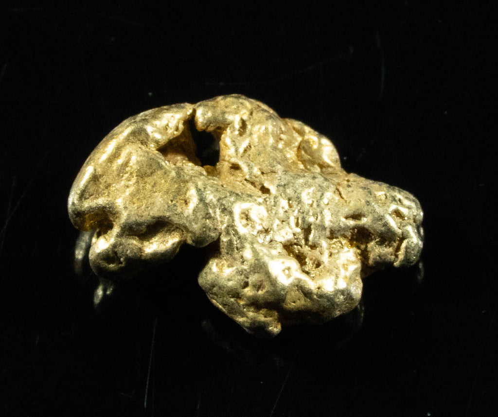 #18 Alaskan BC Natural Gold Nugget .73 Grams Genuine