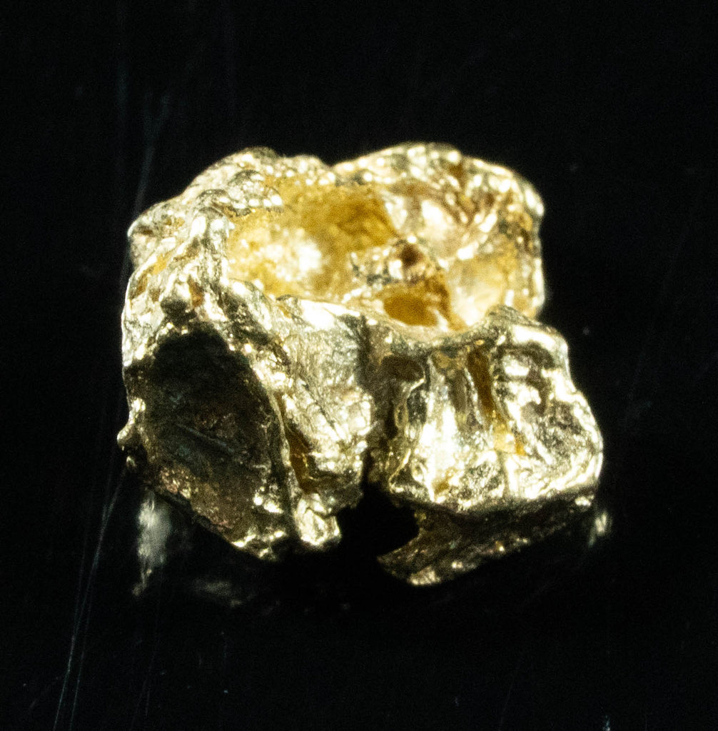 #8 Alaskan BC Natural Gold Nugget .63 Grams Genuine