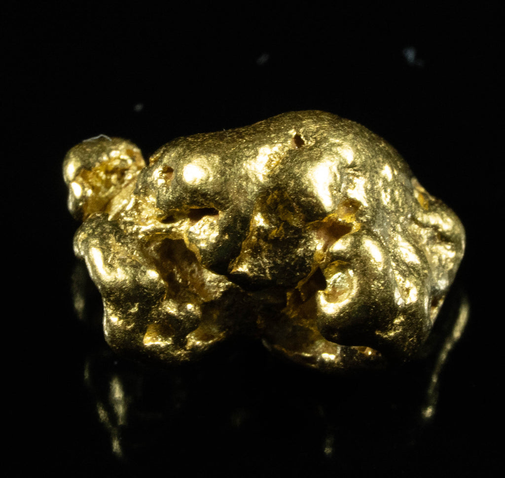 #913 Natural Gold Nugget Australian 3.22 Grams Genuine