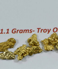 Alaskan BC Natural Gold Nugget 31.10 Gram lot of 2 to 5 gram Nuggets Genuine 1 Troy Oz. B&C