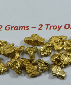 Alaskan BC Natural Gold Nugget 62.20 Gram lot of 2 to 5 gram Nuggets Genuine 2-Troy Oz B&C