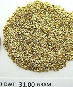 Alaskan Yukon Gold Rush Nuggets 20&25 Mesh 10 Troy Oz 311 Gram 200 DWT Authentic