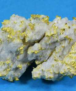 Large Gold Bearing Quartz Specimen Original 16-1 Mine California 150.53 Grams 4.84 OZ Genuine