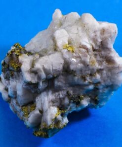 Large Gold Bearing Quartz Specimen Sierra Mining District California 210.04 Grams Genuine