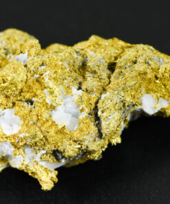 #OM-137-Crystalline Gold Nugget Specimen 10.17 Grams Oriental Mine Sierra County California Rare
