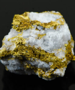 #OM-42 Crystalline Gold Nugget Specimen 4.89 Grams Oriental Mine Sierra County California Rare