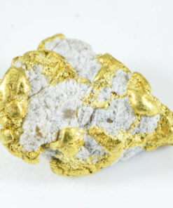 QN-11 "Alaskan BC Gold Nuggets with Quartz" Genuine 4.18 Grams