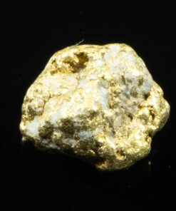 QN-20 "Alaskan BC Gold Nuggets with Quartz" Genuine 3.44 Grams