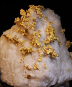 Rare Italian Crystalline Gold Quartz Nugget Specimen 191.00 Grams - Brussons Gold Mine