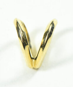 RB4- 14 KT Bail .32+- Grams for Nuggets 3 to 10 Grams - 5.35 x 6.75MM "Rabbit"