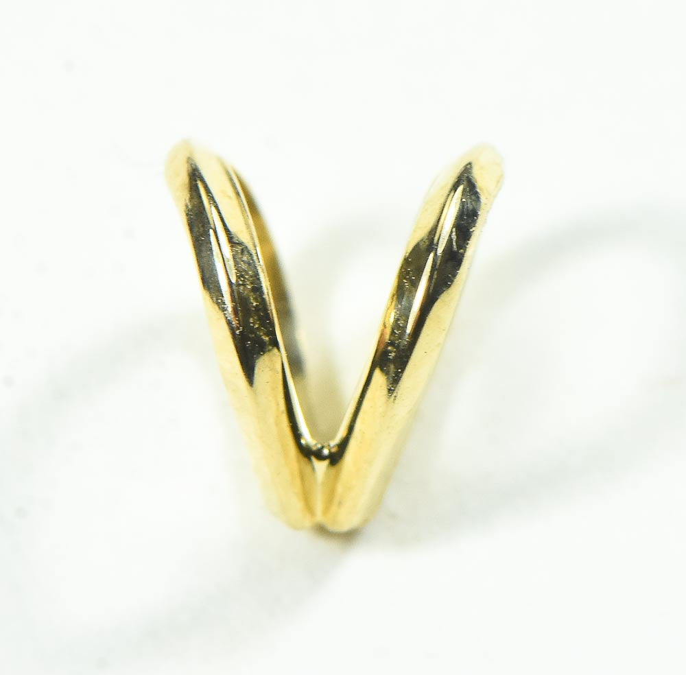 RB4- 14 KT Bail .32+- Grams for Nuggets 3 to 10 Grams - 5.35 x 6.75MM "Rabbit"