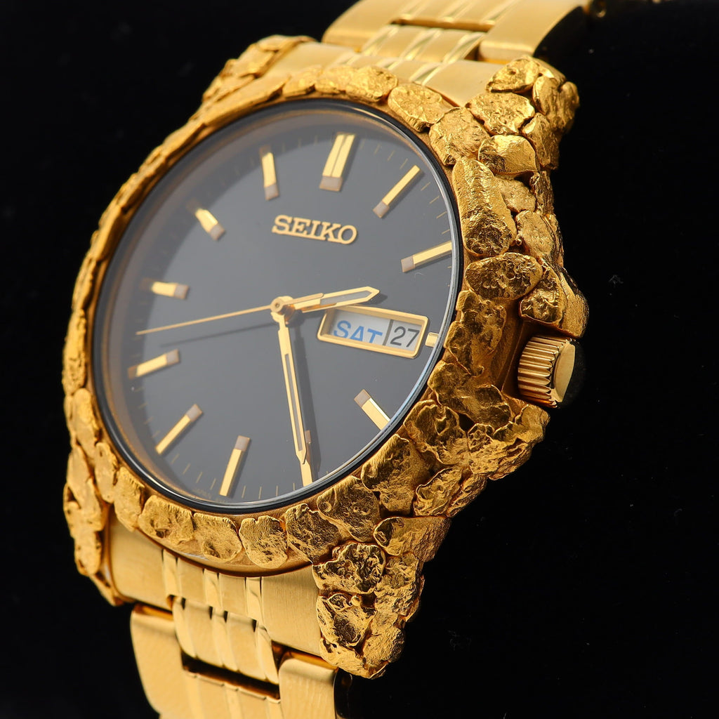 gold nugget watch